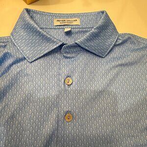 PETER MILLAR Shake It Up Performance Jersey Polo CrownSport Summer Comfort Small
